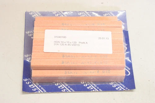 25x ELSASS 31A 120-A-45-V001S 10x10x120 Schleifleisten Honsteine ​​​​31040180 OVP