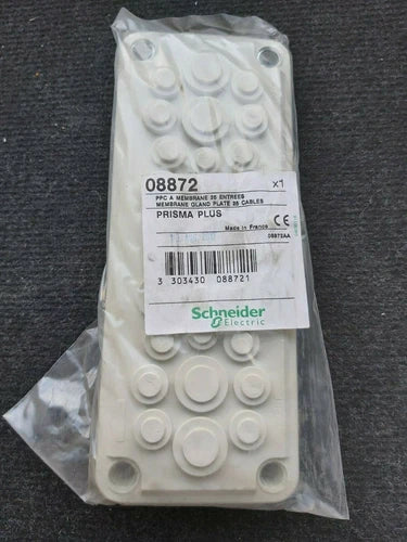 SCHNEIDER 08872 Piastra passacavi a membrane 25 entrate PRISMA PLUS