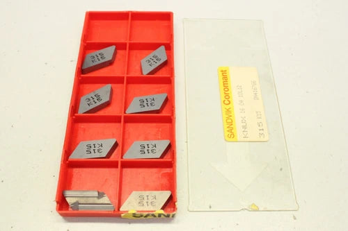 10x SANDVIK KNUX 16 04 10L12 315 K15 Wendeschneidplatten KNUX160410L12 OVP