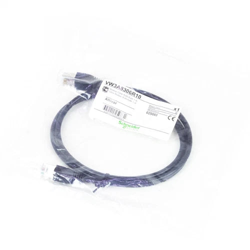 施耐德电气 VW3A8306R10，Cabo Modbus 链路串行，2 x RJ45，cabo 1m...