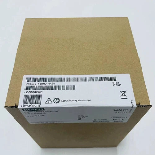 New Siemens 6ES7314-6BH04-0AB0 6ES7 314-6BH04-0AB0 SIMATIC S7-300 CPU 314C-2 PTP