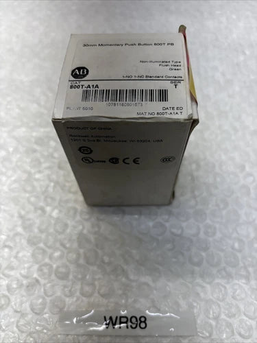 **800T-A1A AB PUSH BUTTON  FLUSH HEAD GREEN SER T FAST SHIPPING &WARRANTY#