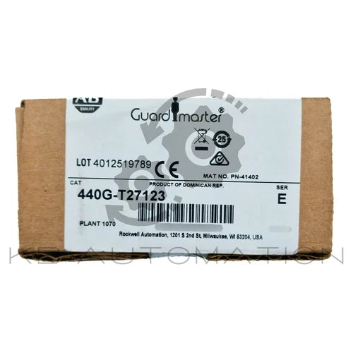 440G-T27123 Guardmaster TLS1-GD2 安全开关，电源释放，230V AC/DC