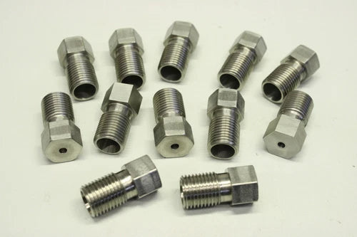 12x 1/4 Zoll 28mm Einschraubd¨¹se Nozzle Ventil Auslassventilschraube Schraube