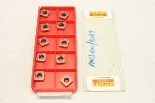10x SANDVIK 11824105 880-05 03 05H-C-GM Wendeschneidplatten OVP