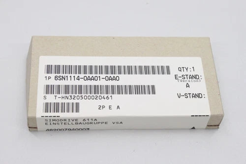 Siemens Simodrive 611A 611 A setting module VSA 6SN1114-0AA01-0AA0 original packaging