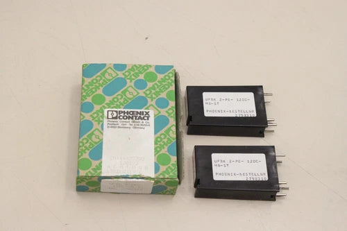 2x PHOENIX CONTACT UFBK 2-PE-12DC-HB-ST ?berspannungsschutz stecker 2798310 NEU