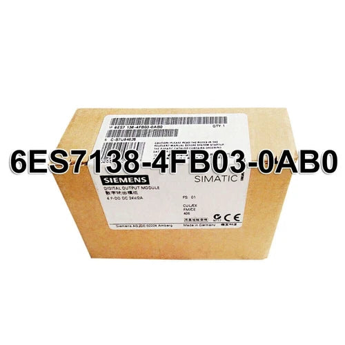New Siemens 6ES7138-4FB03-0AB0 Electronics module f. ET200S 6ES7 138-4FB03-0AB0