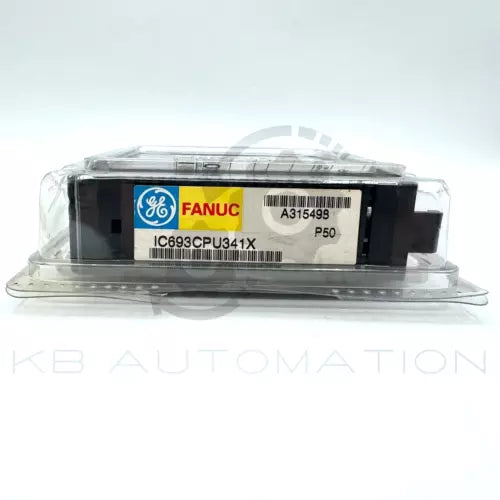 GE Fanuc IC693CPU341 Series 90-30 CPU modular de slot ¨²nico, mem¨®ria de usu¨¢rio 80kB