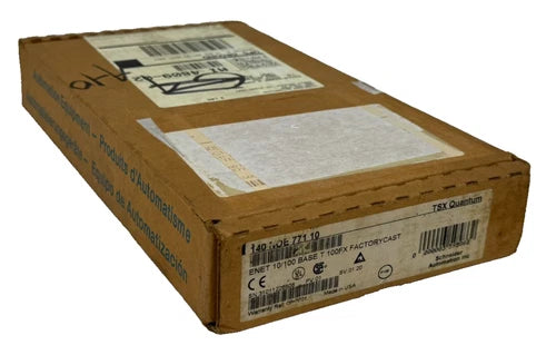 NEW SCHNEIDER / MODICON 140-NOE-771-10 FACTORYCAST ENET MODULE 140NOE77110