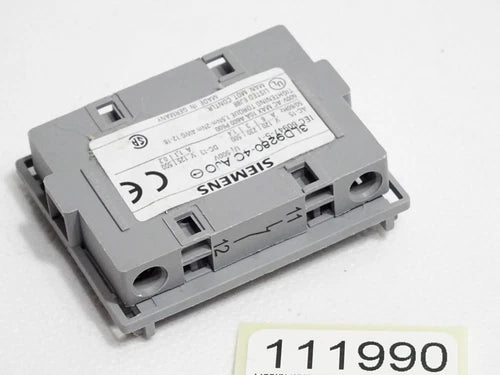 Siemens 3LD9280-4C AJO Hilfsschalter 1 OE f¨¹r Bodenbefestigung