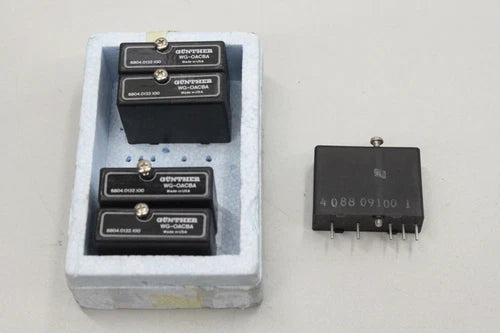 5x G¨¹NTHER WG-OACBA 0ACBA Relais  6804.0132.100 NEU