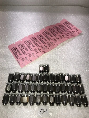 ****New Male Connector BSPP Push In To Connect Fitting Tube F4PB8-1/8 Lot Of 41