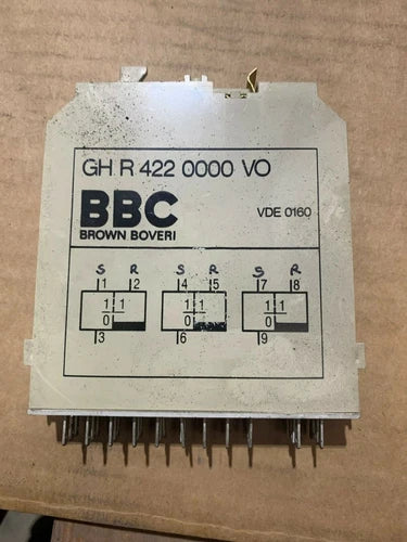 BBC Brown Boveri GH R 422 0000 VO Output card sigma-tronic b logic unit block