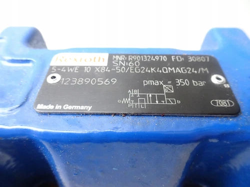 Coletor hidr¨¢ulico Rexroth 5-4WE10X84-50/EG24K4QMAG24/M