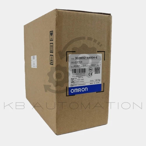 3G3MX2-AB004-E Inversor Omron Série MX, 1F 200 V CA, 0,4 kW a 3,0 A (ND)