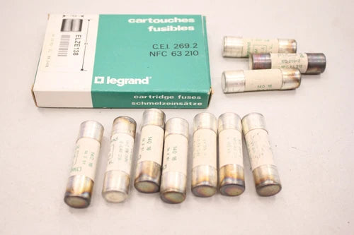 5x 罗格朗 Zylindersicherung 16A 500V 14x51 14016 OVP