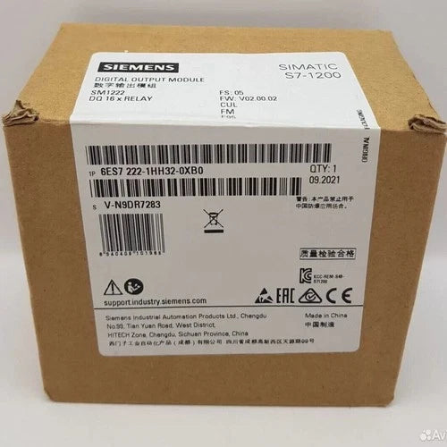 New Siemens 6ES7222-1HH32-0XB0 6ES72221HH320XB0 S71200 Digital Output SM 1222
