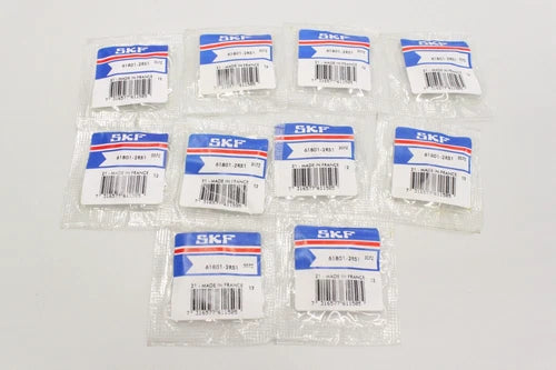 10x SKF 61801 2RS1 12x21x5 Rillenkugellager 61801-2RS1 OVP