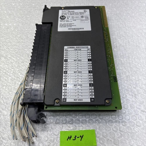 ** Preowned *MissingPart* ALLEN BRADLEY 1771-OQ16/C ISOLATED DC OUTPUT MODULE #