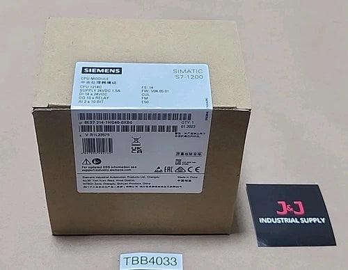 *FACTORY SEALED* Siemens 6ES7 214-1HG40-0XB0 CPU Module Simatic S7-1200 Warranty