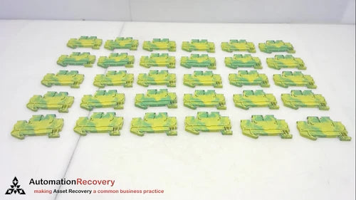 SIEMENS 8WH2 020-0CF07  GROUND TERMINAL BLOCK,  2.5 MM, NEW* #252489