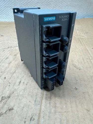 USED SIEMENS SIMATIC NET INDUSTRIAL ETHERNET SWITCH 6GK5204-2BB10-2AA3
