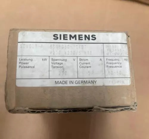 SIEMENS - 6SG6050-1CA07 ¡¤ SIVOLT-K AC POWER CONTROLLER SINGLE PHASE CONTROLLER