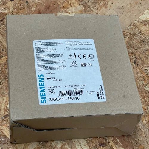 Siemens - 3RK3111-1AA10 - SIRIUS Modular Safety System Central Unit, 8 Inputs