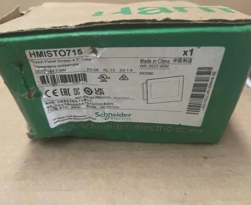 Schneider Electric Harmony HMISTO715 Touch Panel Screen 4.3" Color