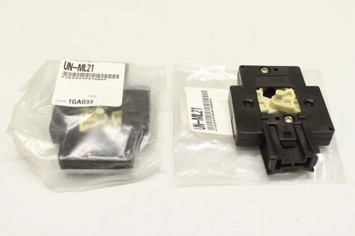 2x MITSUBISHI UN-ML21 Sch¨¹tz contactor Interlock  1GA033041000 OVP