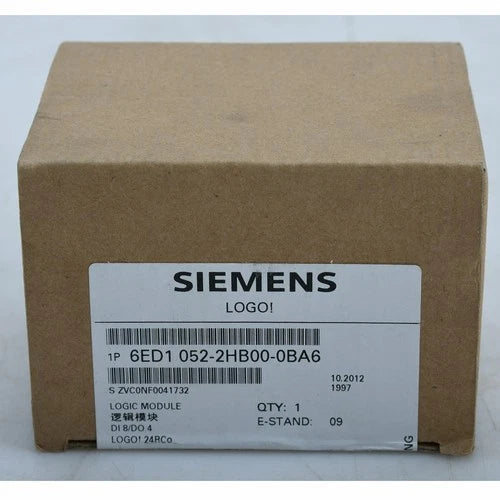 New Siemens 6ED1052-2HB00-0BA6 6ED10522HB000BA6 LOGO 24RCO (AC) logic module
