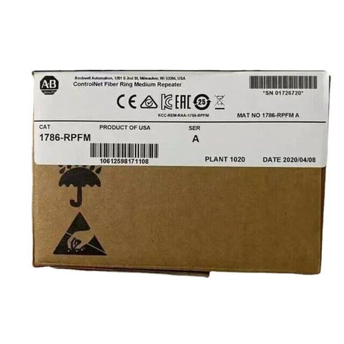 1786-RPFM New Factory Sealed AB 1786-RPFM / A CONTROLNET FIBER MODULE