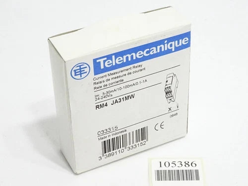 Telemecanique Schneider RM4 JA31MW RM4JA31MW 033315 Relay / Neu OVP