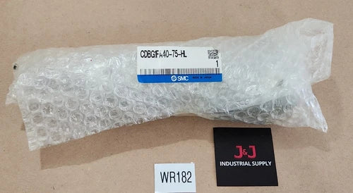 *BRAND NEW* SMC CDBG1FA40-75-HL Round Body Cylinder w/ Lock 40mm Bore + Warranty