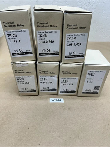 (6) Fuji Electric TK-ON & (1) TK-E02 Relays NIB Fast Shipping! + Warranty