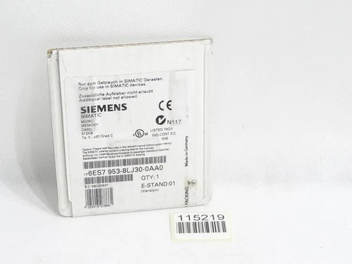 Siemens Memory Card 6ES7953-8LJ30-0AA0  6ES7 953-8LJ30-0AA0 Neu OVP versiegelt