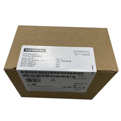 New Siemens 6ES7212-1HE40-0XB0 SIMATIC S7-1200 CPU 1212C 6ES7 212-1HE40-0XB0