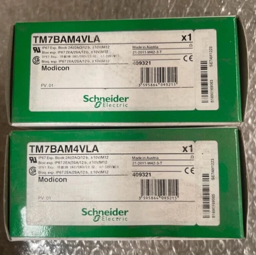Schneider Electric, TM7BAM4VLA, Modicon IP67 Exp Block 2AI/2AO/12b
