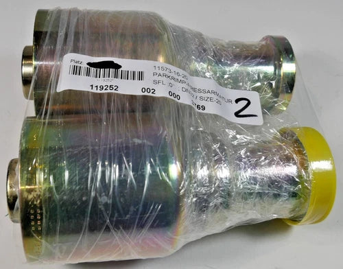 2 St¨¹ck Parker Parkrimp Schlaucharmatur SFL Pressarmatur DN32 0¡ã | 11573-16-20