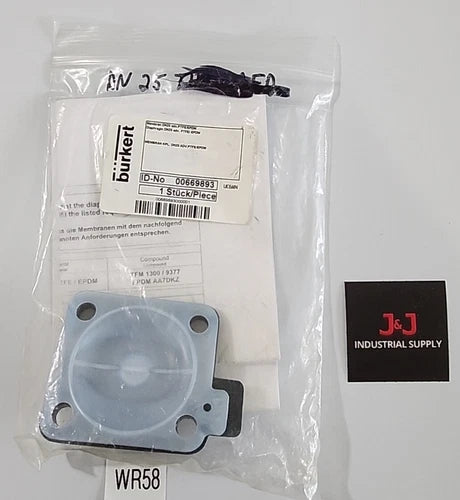 *BRAND NEW* Burkert 669893 Size DN25 PTFE/EPDM Replacement Diaphragm + Warranty!