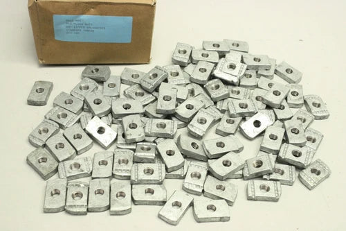 100x GN10 HDG Gleitmutter M10 Porcas Simples GN10HDG OVP