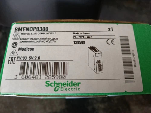 SCHNEIDER BMENOP0300，全新！！，有发票，保修卡，环境许可证！！