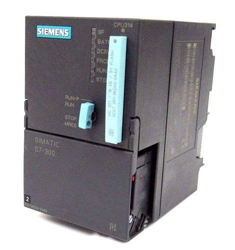 USED SIEMENS 6ES7314-1AE04-0AB0 CONTROLLER S7-300 6ES73141AE040AB0