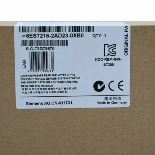 New Siemens 6ES7216-2AD23-0XB0 SIMATIC S7-200 CPU 226 6ES7 216-2AD23-0XB0