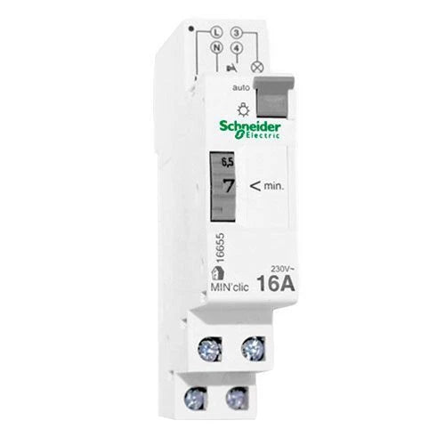 Schneider Electric 16655 Duoline Min'clic Timer, 16A Ampere, 230 V