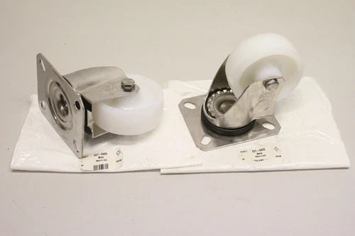 2x LAG 227-0425 ?80mm 150kg 30mm Lenkrolle Rad Edelstahl 2270425 OVP