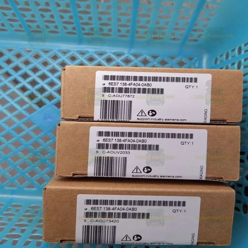 New Siemens 6ES7138-4FA04-0AB0 Electronics module f ET200S 6ES7 138-4FA04-0AB0
