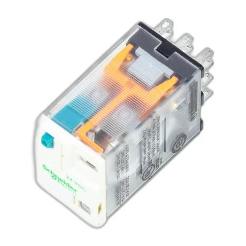 SCHNEIDER ELECTRIC RXM3AB2BD, Miniaturrelais RXM, 3 W, 10 A, 24 VDC, LED Used...