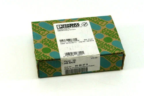 10 St¨¹ck Phoenix Contact AB-SK/E Auflagebock 3026476